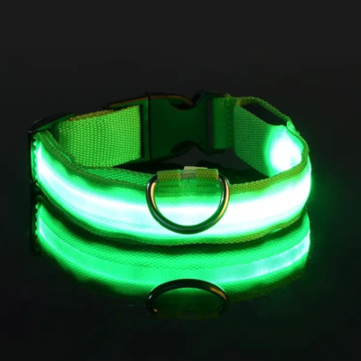 Green LED Collar